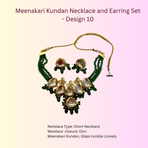 Kundan Jewellery Set - Design 10