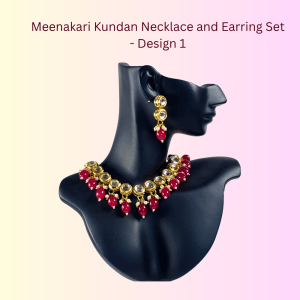 Kundan Jewellery Set - Design 1